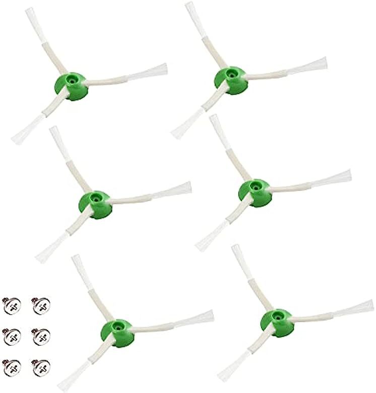 Edge Sweeping Brushes for iRobot Roomba E5 E6 E7 i1 i3 i4 i6 i7 i8 j7+ Plus 6pcs
