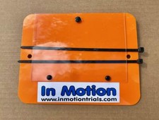 Trials Orange  Number Plate Ossa Scorpa Montesa Repsol Honda TLR Twinshock 