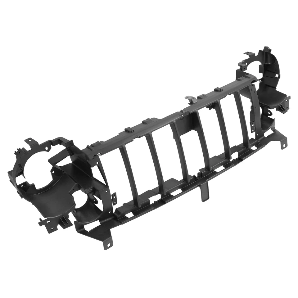 Header Panel For 2005-2007 Jeep Liberty w/ Fog Light Holes Grille Reinf Plastic Foto 2 de 4