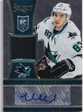 2013-14 Select #328 Matt Nieto JSY AUTO 124/199 RC