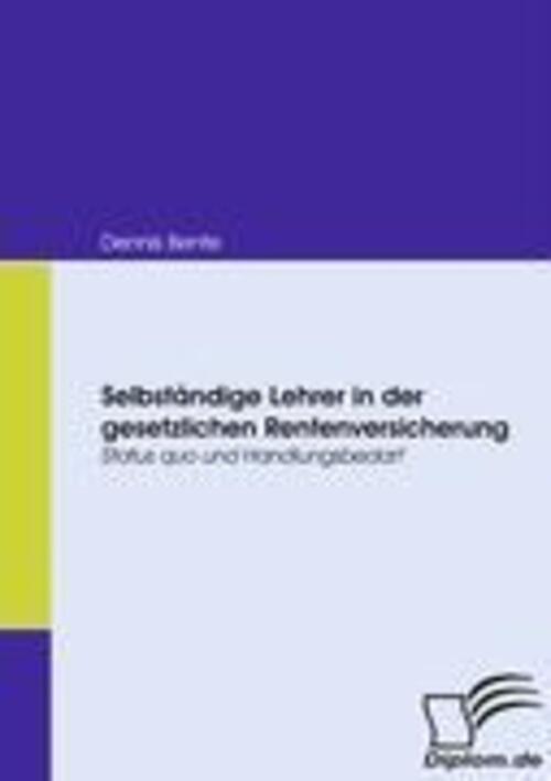 Thumbnail - Selbständige Lehrer In Der Gesetzlichen Rentenversicherung | Dennis