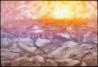 Roy Purcell ''Grand Canyon Suite II'''' Signed Numbered Art Etching 1980 Make Offer