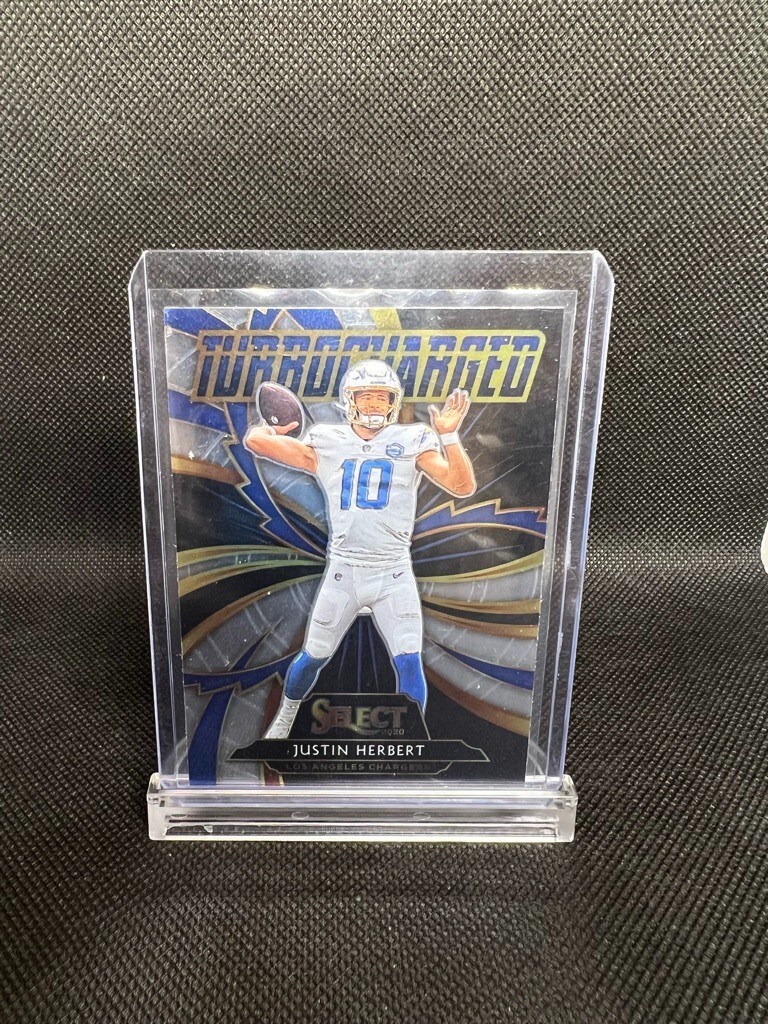 2020 Select Justin Herbert RC Turbocharged #T24 Chargers Rookie