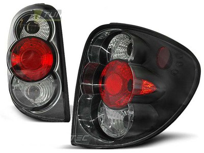 Baklykter for Chrysler VOYAGER 01-04 Svart Gratis frakt LTCH09WL XINO CA