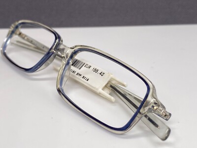 Giorgio Armani Brille Herren Damen transparent eckig schmal 9016 NP:148 