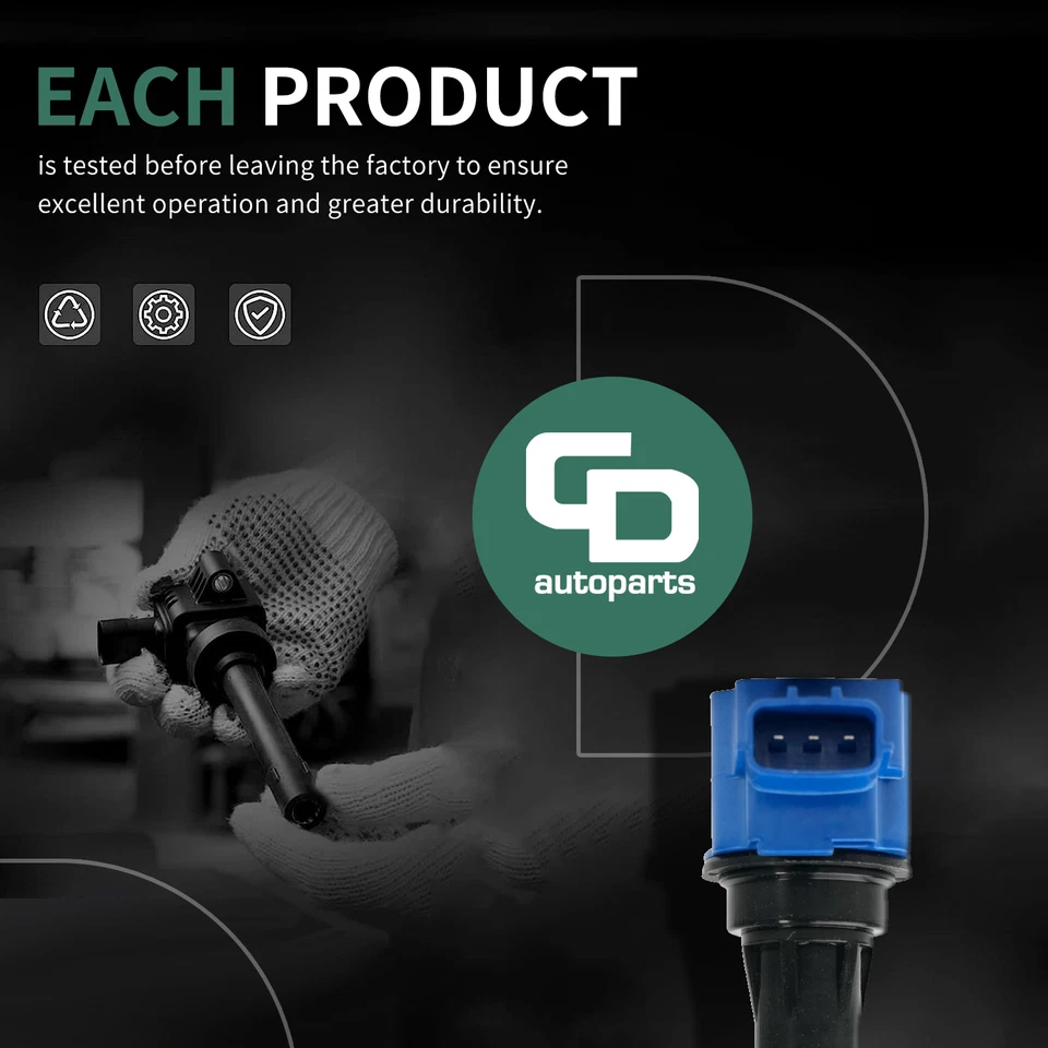 Bobina de encendido UF638 Energy + bujía para Nissan GT-R 2009-2014 3,8 L V6 C1697 Foto 3 de 4