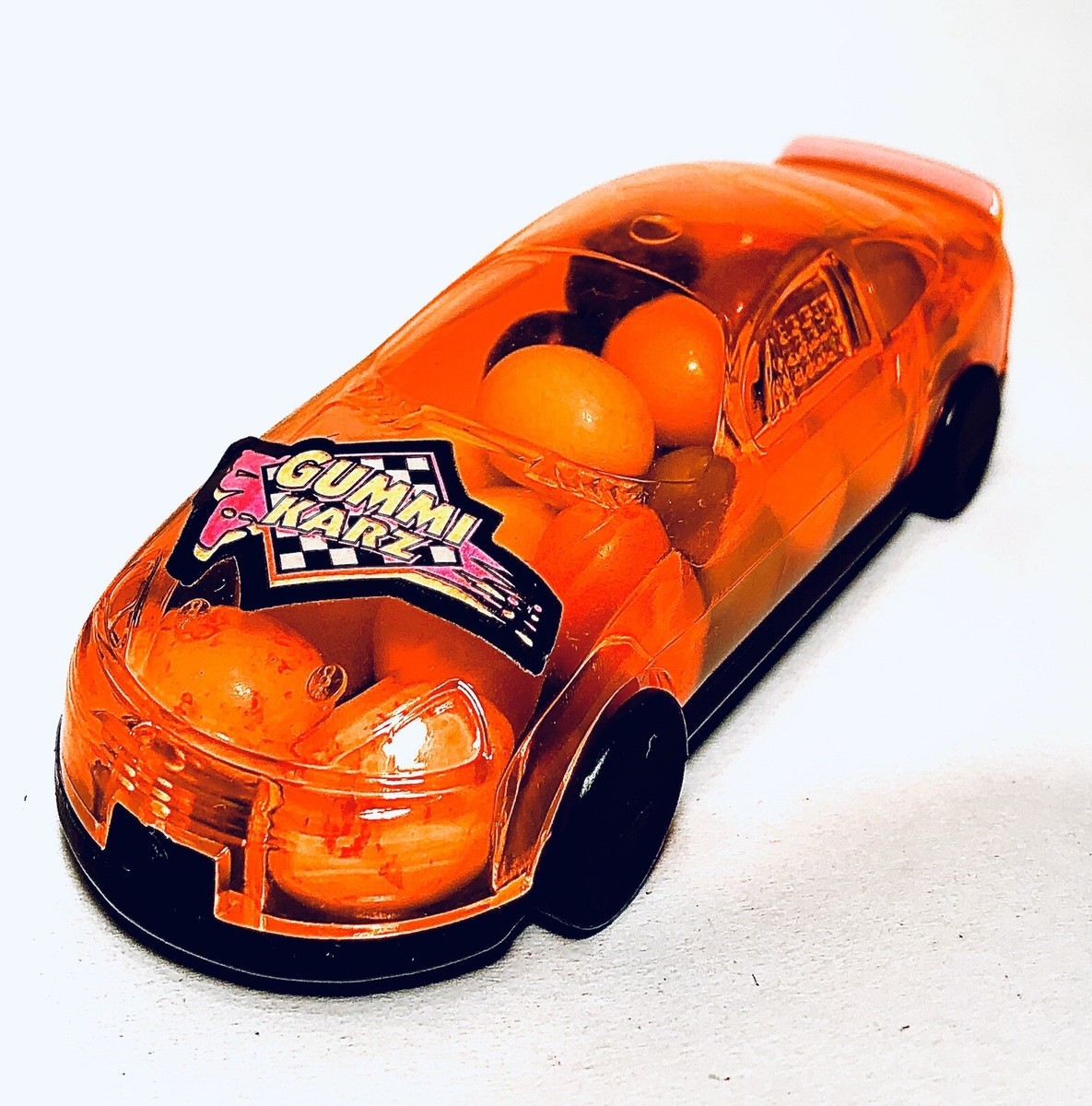Vintage 1996 Zeebs GUMMI KARZ Race Car Candy Container bubble gum