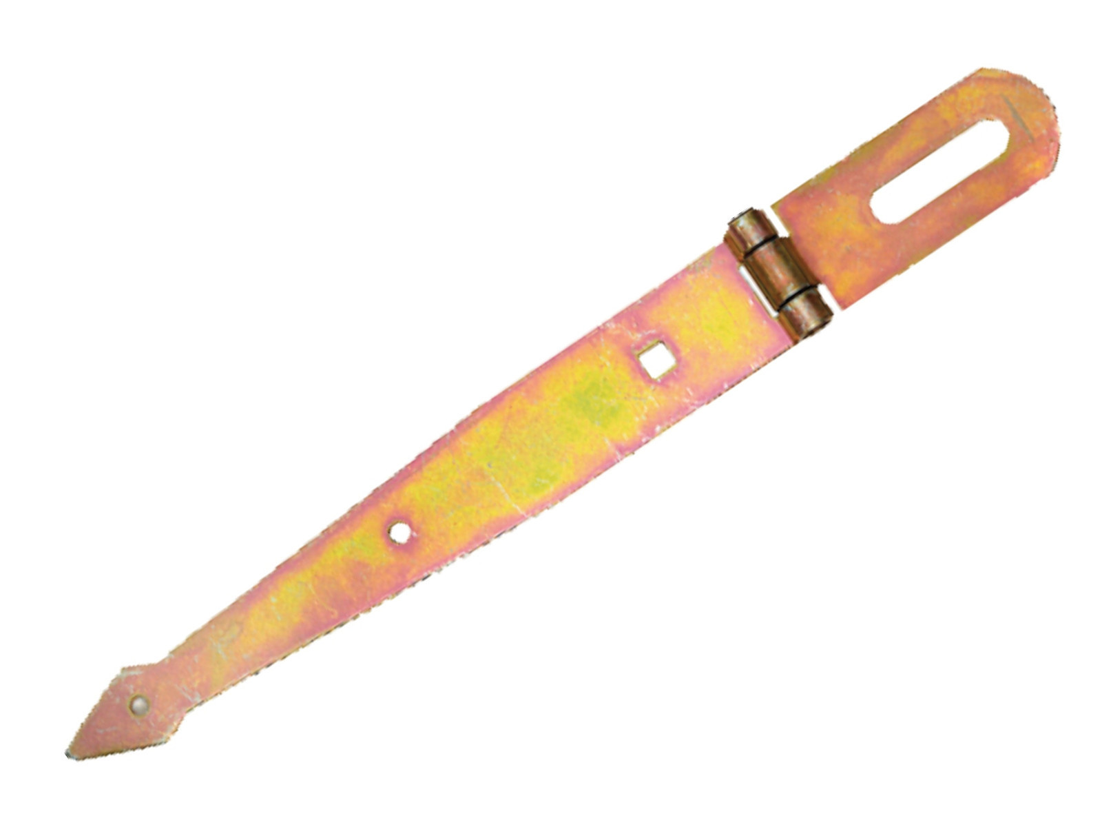 Pollmann Hinges 300 mm Yellow Zinc-Plated Door Hinge Mount Hardware 722598-UN