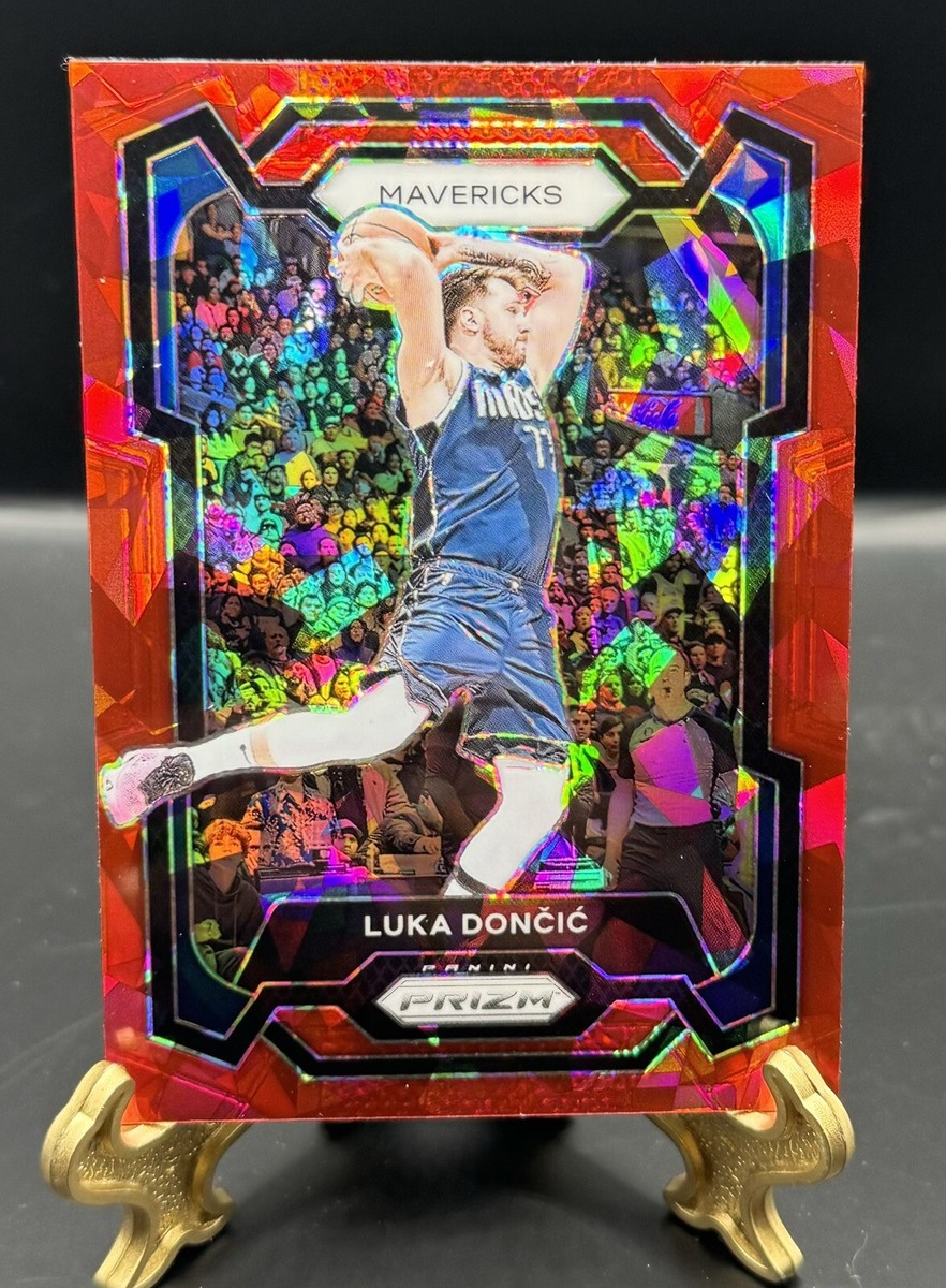 23-24 PANINI PRIZM Luka Doncic 299シリ Red 2023-24 Panini Prizm Red Ice Luka Doncic Dallas Mavericks