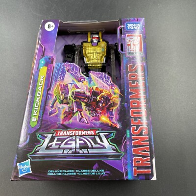 Transformers Legacy Deluxe Kickback Figure IN STOCK Case Fresh!