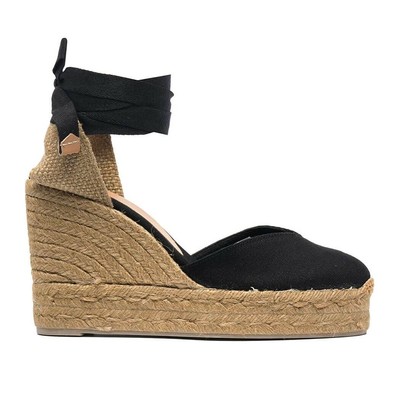 castaner chiara espadrilles black