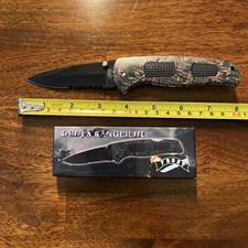 FROST CUTLERY DELTA RANGER III LOCKBACK POCKET CLIP KNIFE
