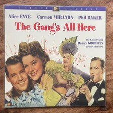 THE GANG'S ALL HERE - CARMEN MIRANDA  MINT LASERDISC