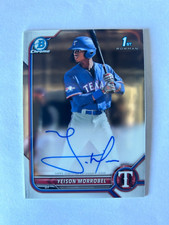 2022 Bowman Chrome Yeison Morrobel On Card Prospect Autograph #CPA-YML RC Auto