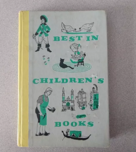 BEST IN CHILDREN'S BOOKS 1958 Vintage Hardcover Nelson Doubleday Volume 6