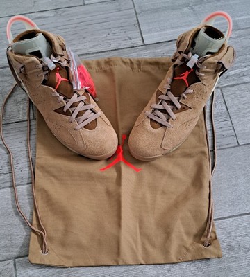 Size 11 - Jordan 6 Retro x Travis Scott Mid British Khaki