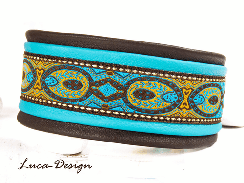 Collar de galgo collar de perro Greyhound collar Galgo Barsoi Whippet lurcher cud - Imagen 1 de 7