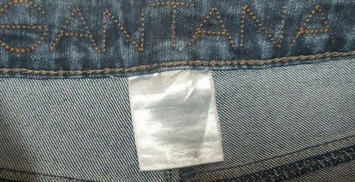Santana Jeans Womans size 12 Stretch Denim 34x31 - Picture 8 of 9