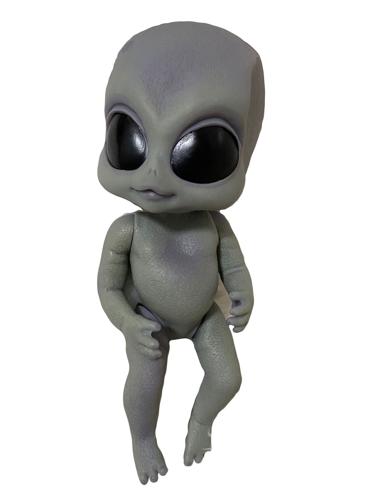 Realistic 14" Greyson Alien Baby Doll Vinyl Full Painting Newborn Poseable Dolls