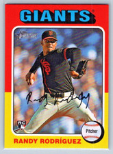 2024 Topps Heritage High Number - Randy Rodriguez - Giants - RC - #513