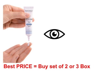 Dermedic Hydrain Hialuro 15 ml under Eye Augencreme Creme / Dermochlorella