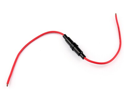  6x32mm Sicherungshalter Inline-Schraubtyp mit Drahtkabel Elektronik, elektrisch