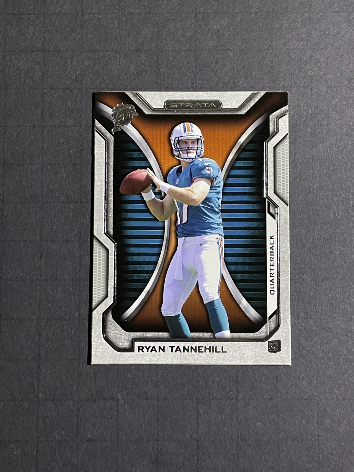 2012 Topps Strata Ryan Tannehill Rookie Card #6 - Miami Dolphins