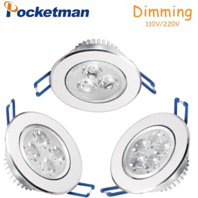 LED Downlight Moderne Einbau Deckenleuchte Spotlights Home Decoration AC85-265V