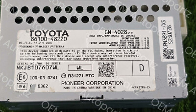 Lexus RX350 RX450H OEM Pioneer Factory Audio Amplifier 86100-48220