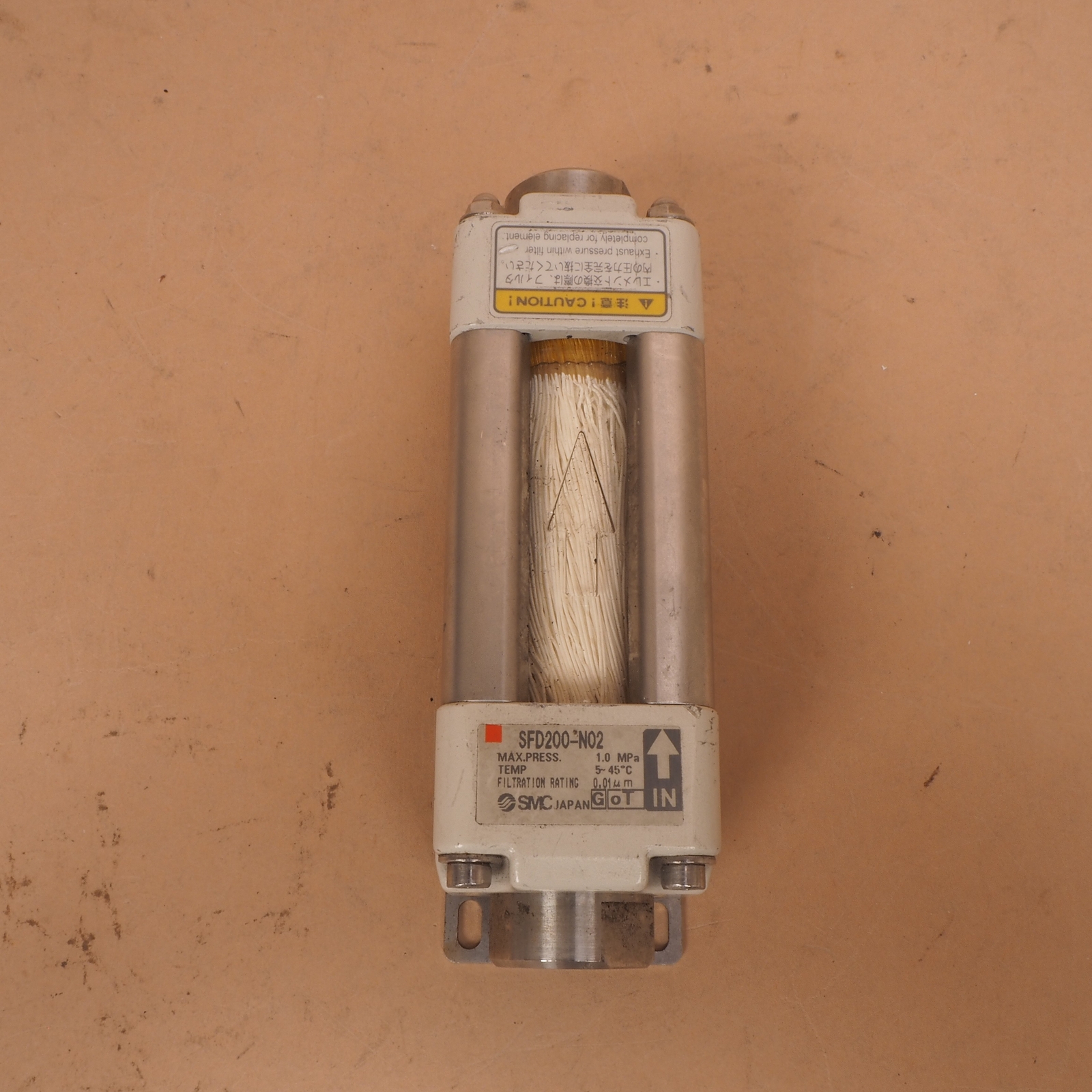 SMC SFD200-N02 SFD200 N02 Clean Air Filter Resin Body