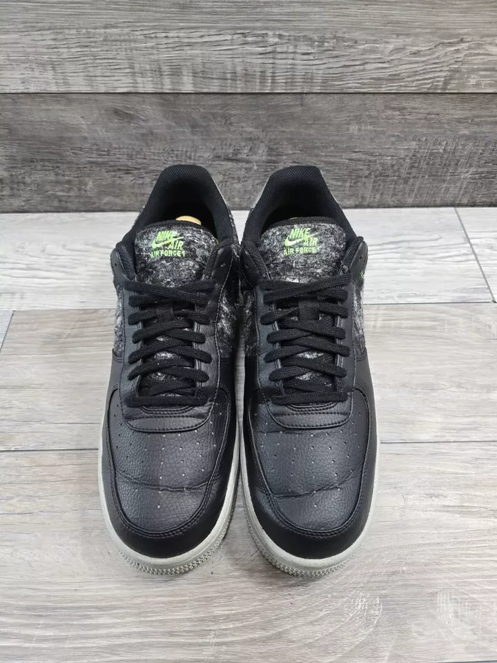 Nike Air Force 1 '07 LV8 'Negro Eléctrico Verde' Para hombres Talla 14 [CV1698-001] Foto 4 de 4