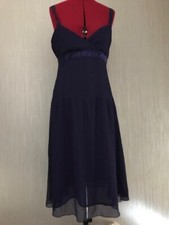 EVENING STRAPPED dress SIZE 14 midi