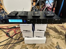Jts R-4 4 Channel Wireless System With 4 R-4tbm Body Packs