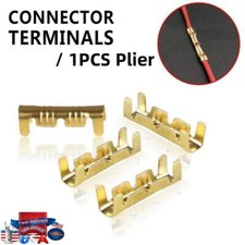 100/200X Copper 0.5-1.5mm  Crimp Electrical Connector Wire Crimp Terminal/ Plier