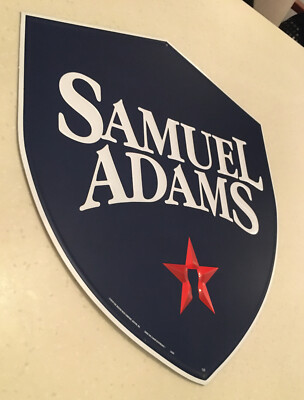 Corona Coors Samuel Adams アンティークサインボード Samuel Adams Tin Bar Sign 17”wide 18” Tall | eBay