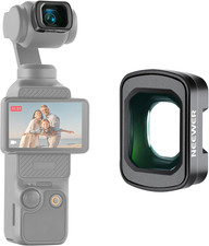 0.75X 108 FOV Wide Angle Lens Compatible with DJI Osmo Pocket 3 / Pocket 4 / Xt