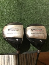 Warrior Custom Golf Woods Set (3W & 5W) Harrison Long Drive Graphite Shafts