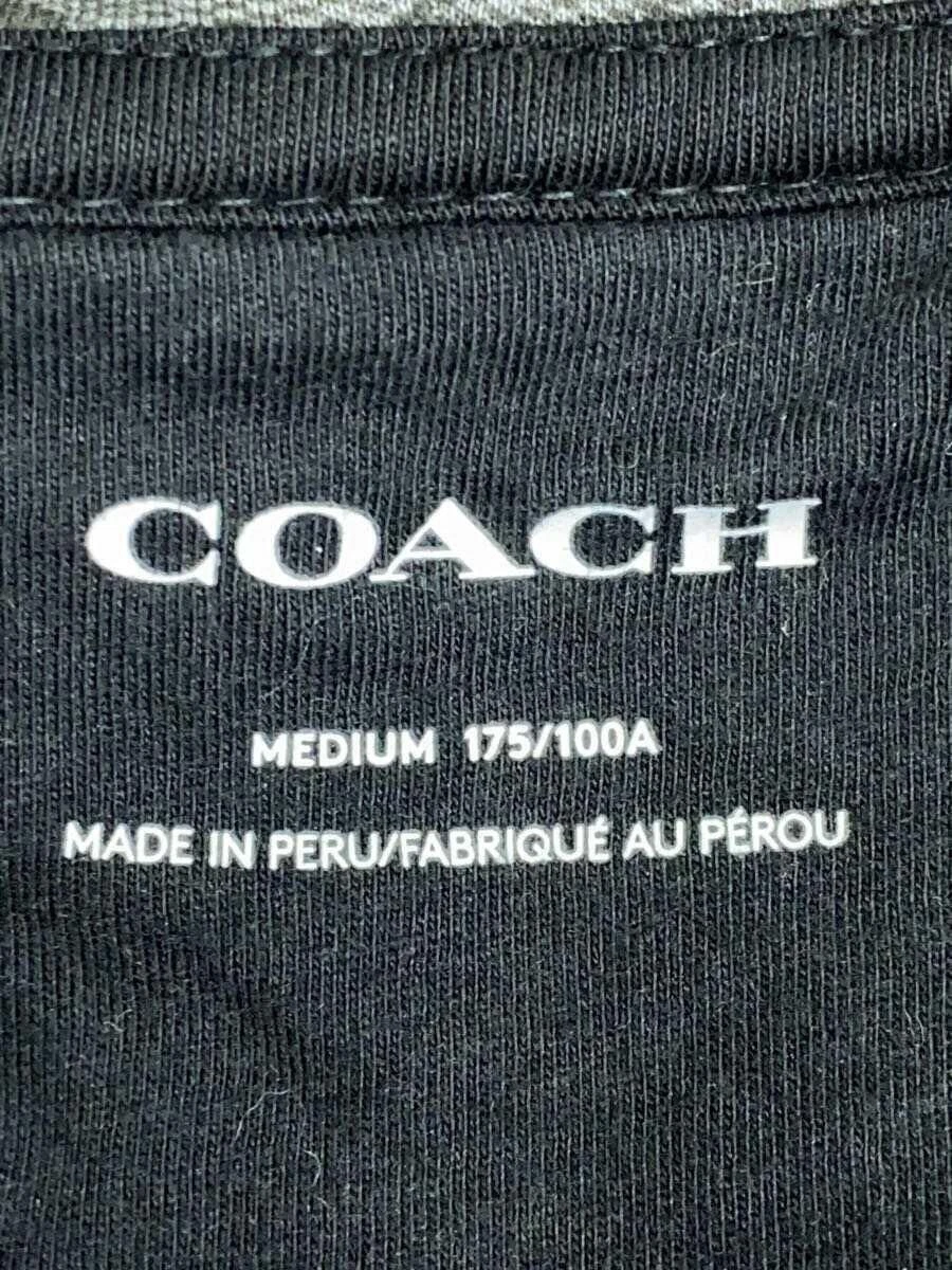 Felpa con cappuccio e zip Coach cotone grigio modello totale 6514 usata