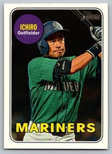2018 Topps Heritage Shortprint Ichiro 716