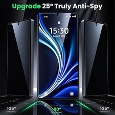 WSKEN Privacy Screen Protector for Samsung Galaxy S25 Ultra - 3 pack - New