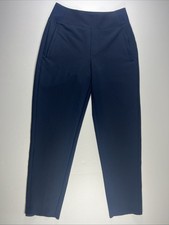 Athleta Brooklyn Mid Rise Ankle Pant Women  s Size 2 Travel Casual Business Blue
