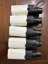 Lot of x5 Wisenet Hanwha XNB-6000 2Megapixel Full HD Network Camera Used TESTED 