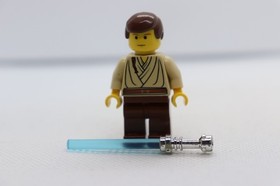 Obi-Wan Kenobi PADAWAN Braid 7203 7161 Yellow Vintage Star Wars LEGO&reg; Minifigure