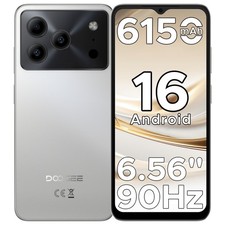 DOOGEE Note 56 Mobile Phones Android 16 Smartphone 6150mAh 24GB + 64GB Face ID