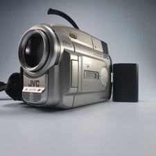 JVC GR-DVL9700E Handheld MiniDV Camcorder Silver Tested