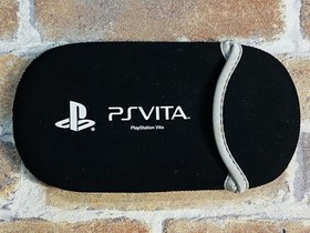 SONY PS Vita PCH-2000 SILVER Japan PlayStation Charger  8GB Pouch No.2D DDP
