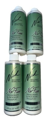Nick Chavez Beverly Hills NO FUSS Rejuvenate & Nourish shampoo conditioner lot 4