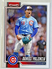 2026 Topps Series One Base Card # 158 Daniel Palencia, Chicago Cubs