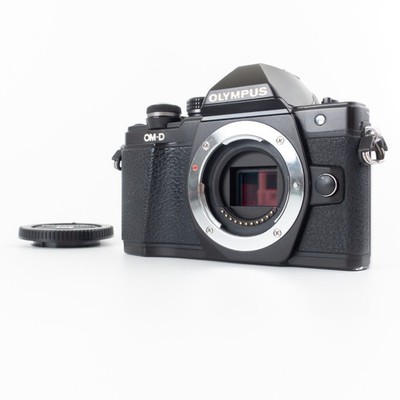 Olympus OM-D E-M10 II 16.1Mp Digital Mirrorless Camera Body SC:12K, IBIS - Black