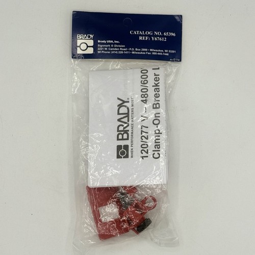 Brady 277 Volt No Hole Circuit Breaker Lockout 65396 - Picture 3 of 3